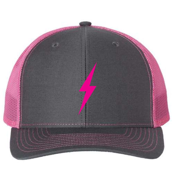 Snapback Trucker Hat - Embroidered Logo **Add Number for $5! ** Thumbnail
