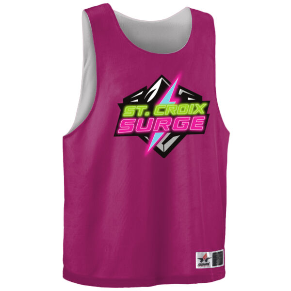 Youth Lacrosse Reversible Pinnie - Printed Logos **Add Number for $5! ** Thumbnail