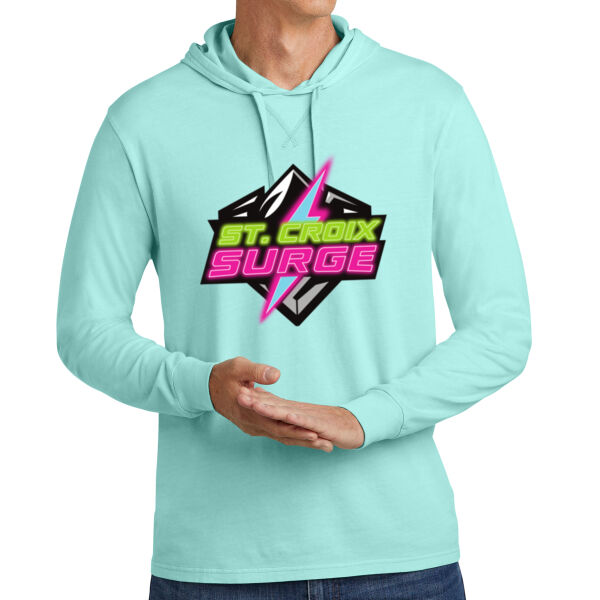 Allmade Unisex Mineral Dye Organic Cotton Hoodie Tee - Printed Logo Thumbnail