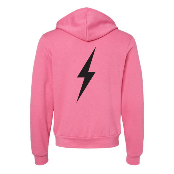 Unisex Sponge Fleece Full Zip Hoodie Sweatshirt - Printed Logos **Add Number for $5! ** Thumbnail