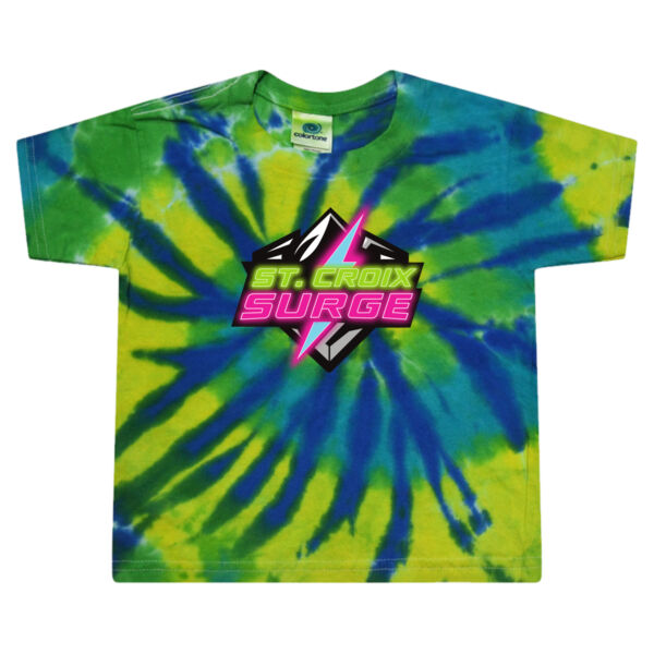 Toddler Tie-Dyed T-Shirt - Printed Logo Thumbnail