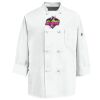 Eight Knot Button Chef Coat with Thermometer Pocket Thumbnail