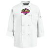 Eight Knot Button Chef Coat with Thermometer Pocket Thumbnail