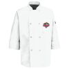 Button Chef Coat with Thermometer Pocket Thumbnail